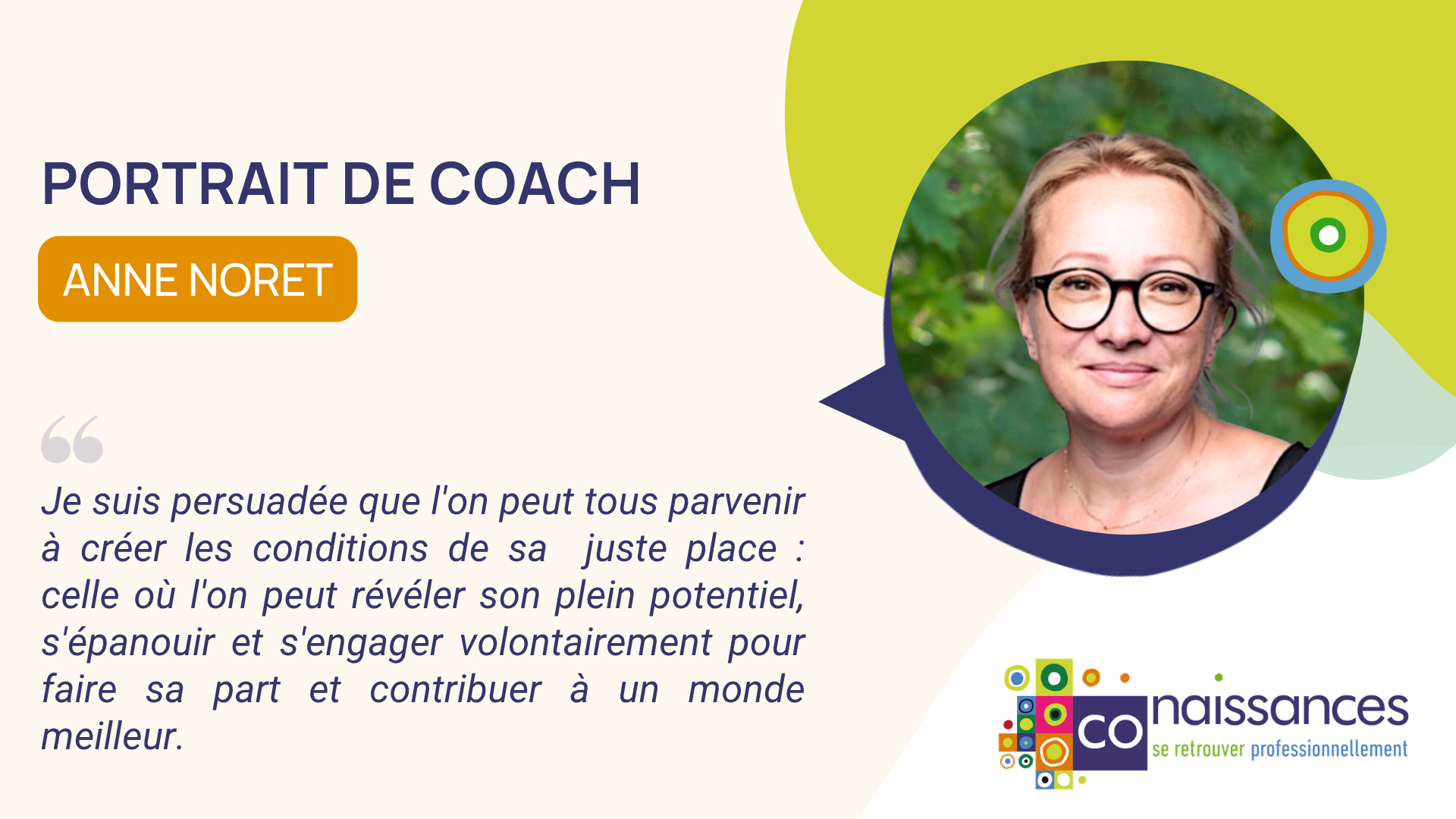 Portrait de Coach : Anne Noret