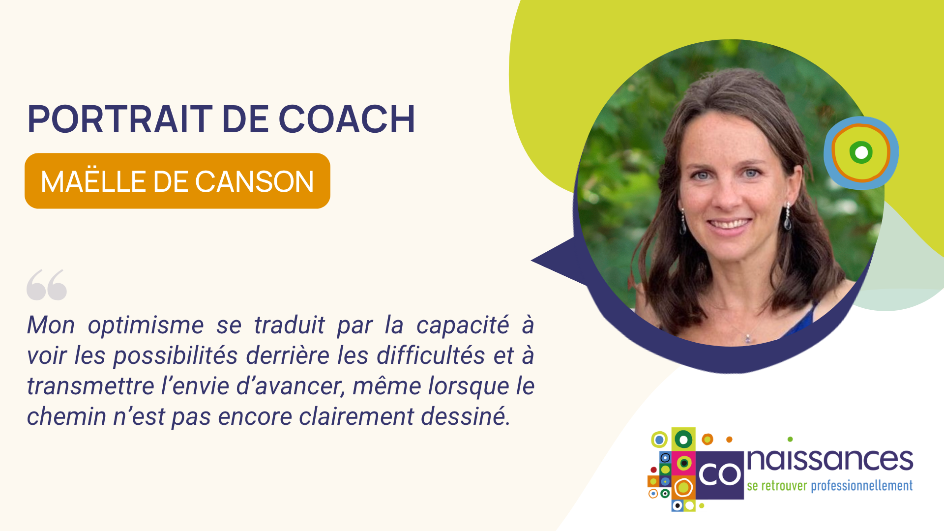 Portrait de Coach : Maëlle de Canson