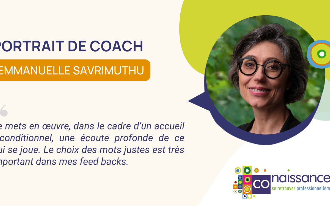 Portrait de Coach : Emmanuelle Savrimuthu
