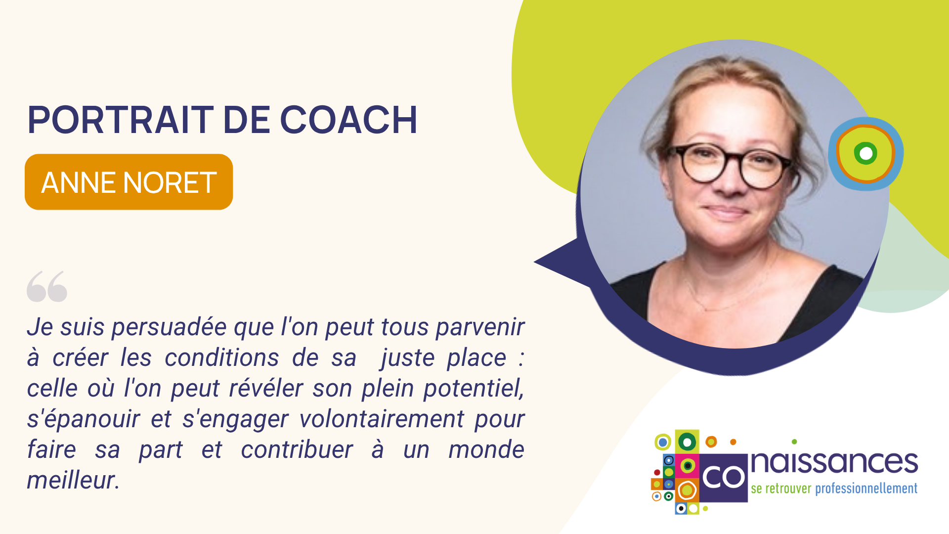 Portrait de Coach : Anne Noret