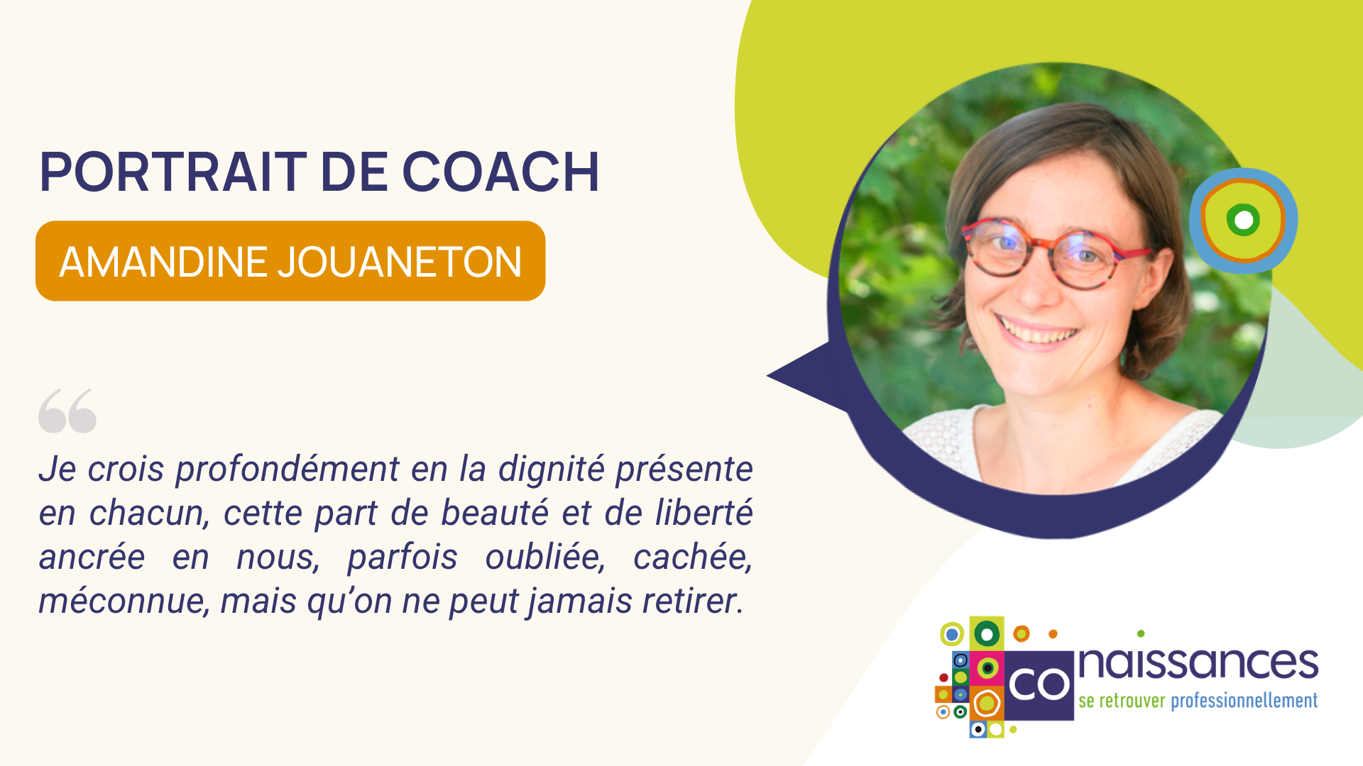 Portrait de Coach : Amandine Jouaneton